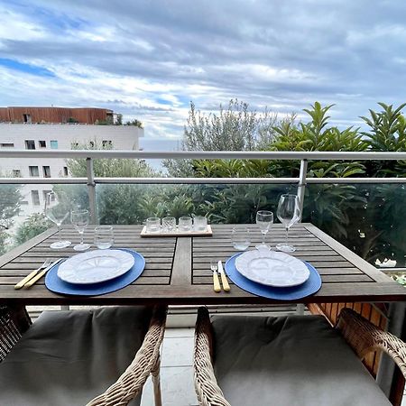 Les Jardins De Monaco Vue Mer Et Piscine Apartman Saint-Antoine  Kültér fotó