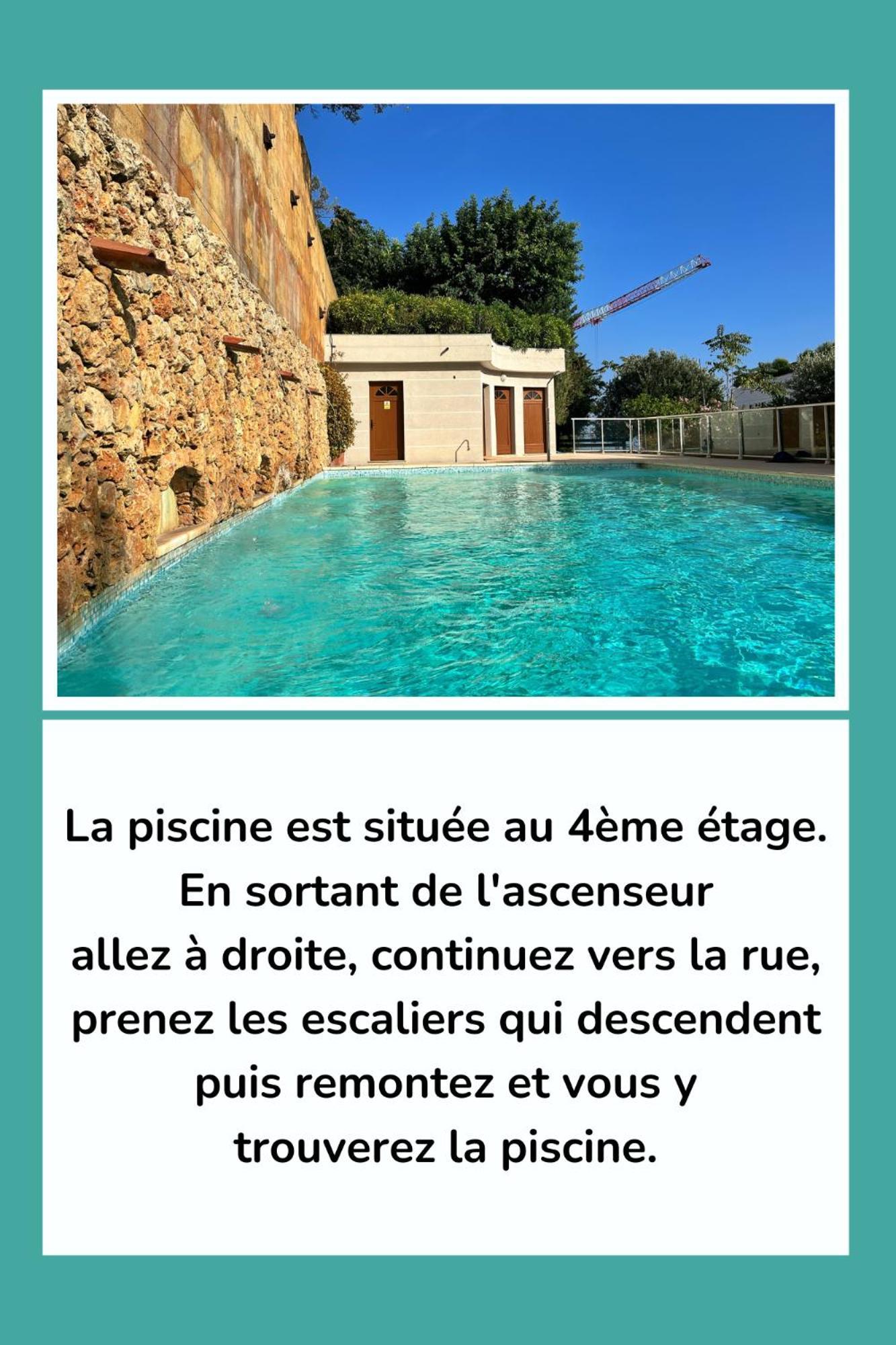 Les Jardins De Monaco Vue Mer Et Piscine Apartman Saint-Antoine  Kültér fotó